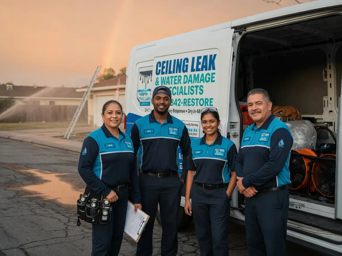 Ceiling Leak Cleanup company in Moro, AR