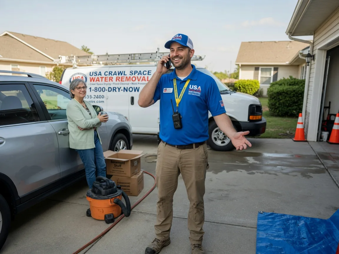 Crawl Space Water Removal Moro, AR FAQs